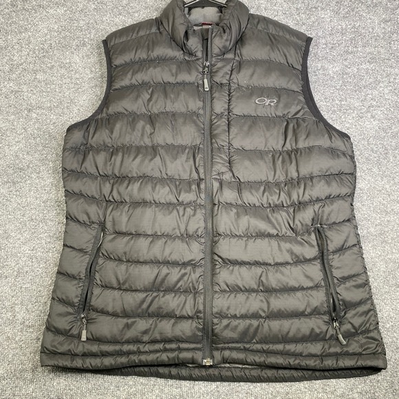 Outdoor Research Other - Outdoor Research Transcendent Down Vest Mens XL Black Puffer 57582 F13